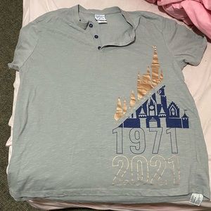 Disney World 50th Anniversary Henley Tee